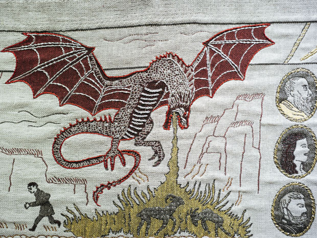 Великом таписеријом овековечена серија Игра престола (ФОТО)